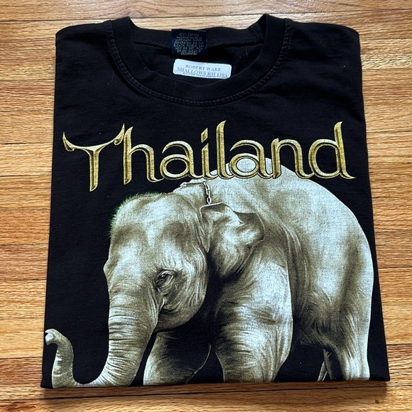 Vintage Thailand Elephant Soccer T-Shirt / XXL / Joligolf - Picture 4 of 6